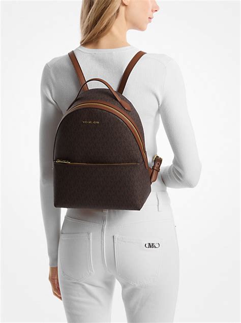 michael kors rucksack leder braun|Michael Kors sheila bag.